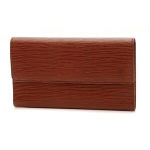 Vintage Epi Sarah Wallet - Kenyan Fawn