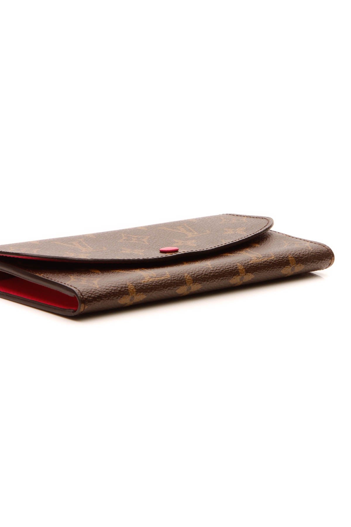 Emilie Wallet - Monogram/ Fuchsia - Image 3