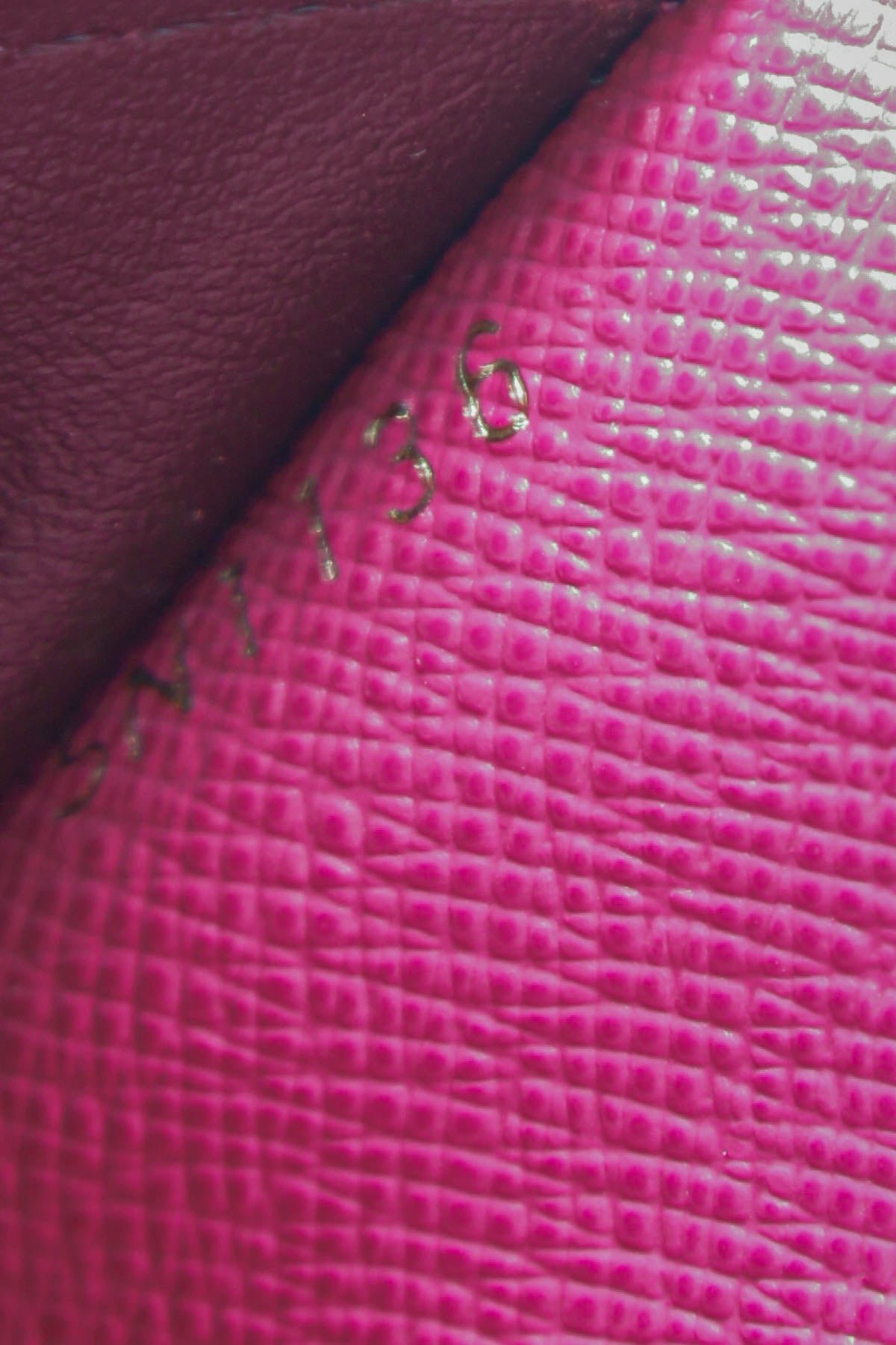 Emilie Wallet - Monogram/ Fuchsia - Image 8