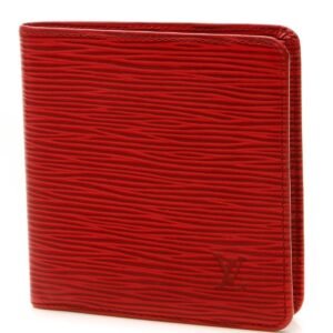 Vintage Epi Billfold Wallet - Red