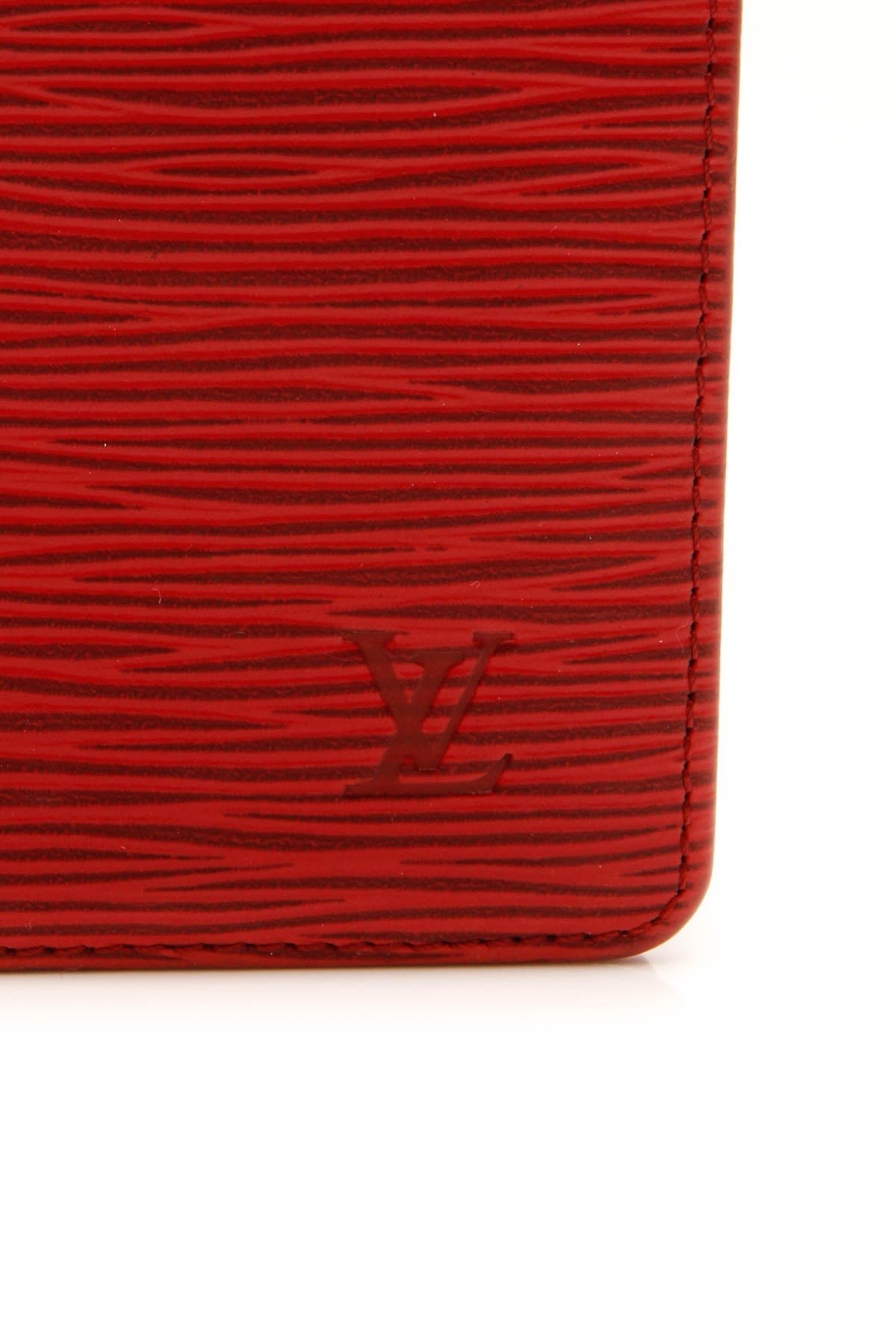 Vintage Epi Billfold Wallet - Red - Image 4