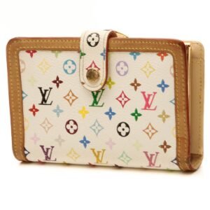 Billets Viennois Wallet - White Multicolore Monogram