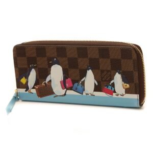 2017 Christmas Animation Clemence Wallet - Damier Ebene