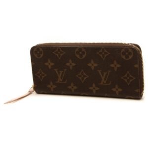 Clemence Wallet - Monogram/Rose Ballerine