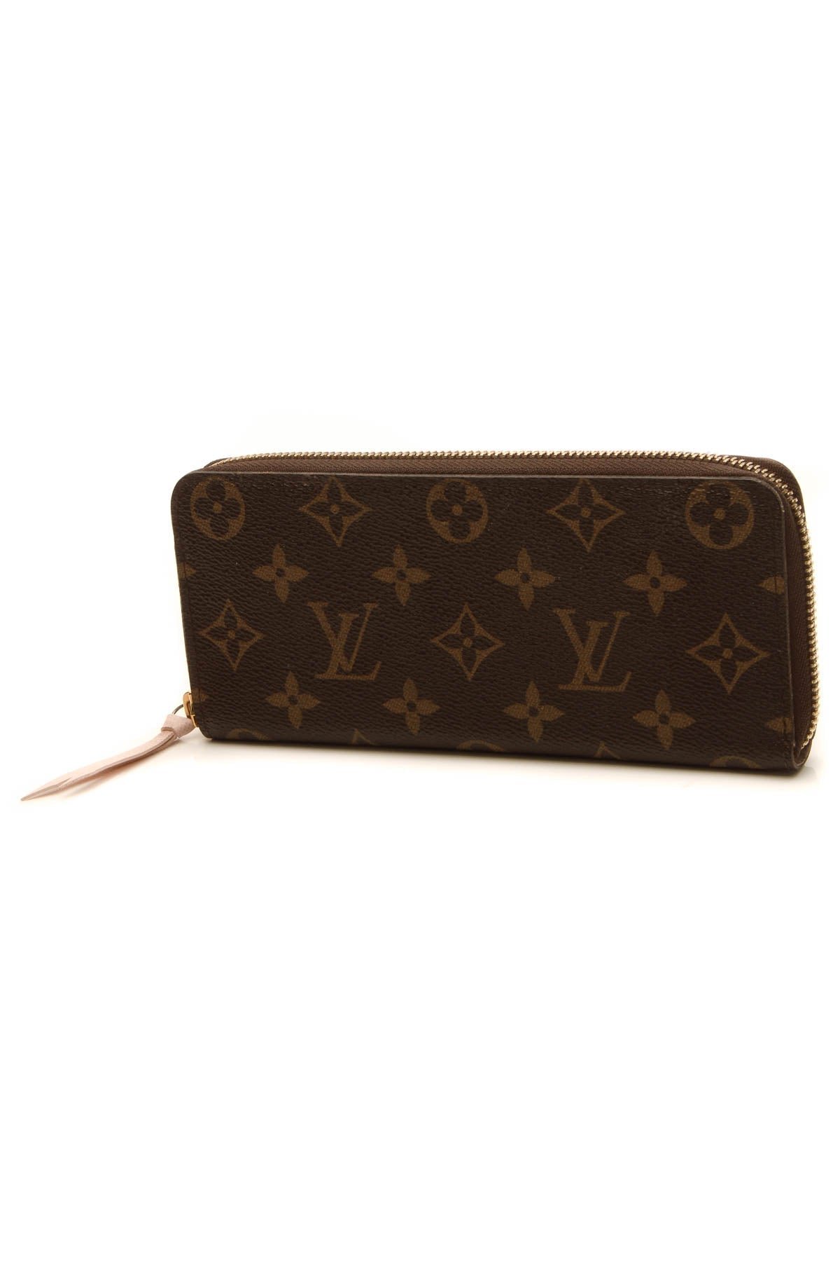 Clemence Wallet - Monogram/Rose Ballerine