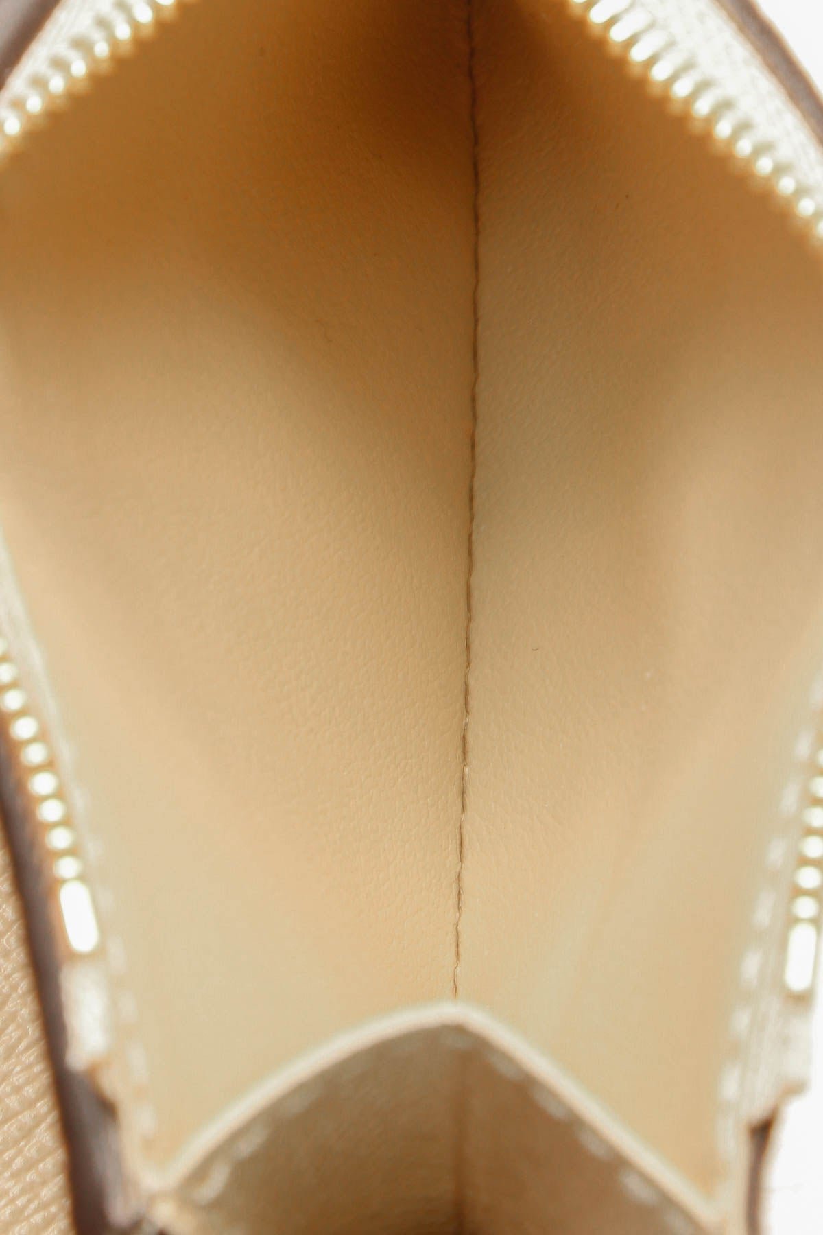 Compact Zoe Wallet - Khaki/White Giant Monogram - Image 5