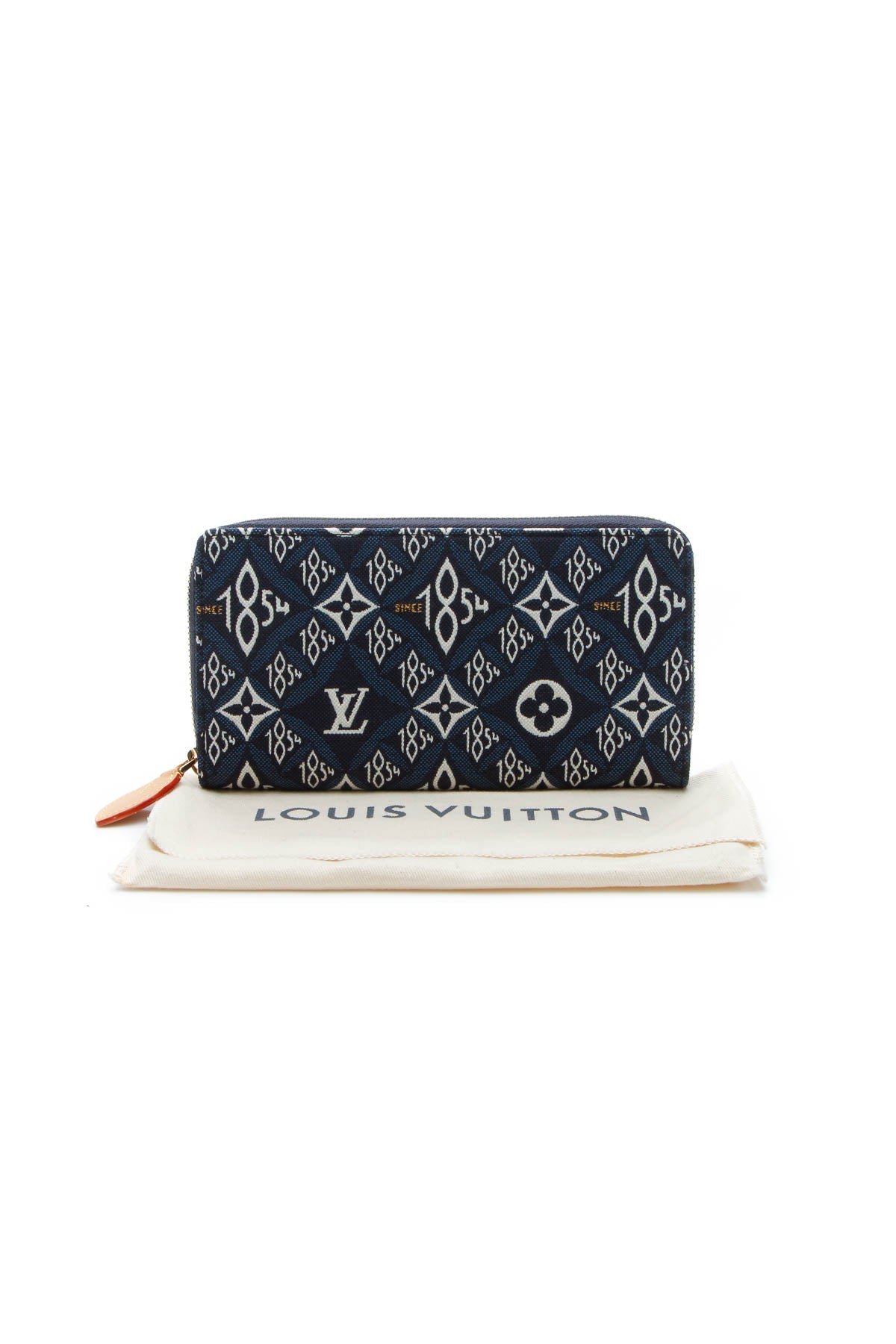 Since 1854 Zippy Wallet - Blue Jacquard - Image 8