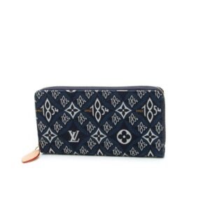 Since 1854 Zippy Wallet - Blue Jacquard