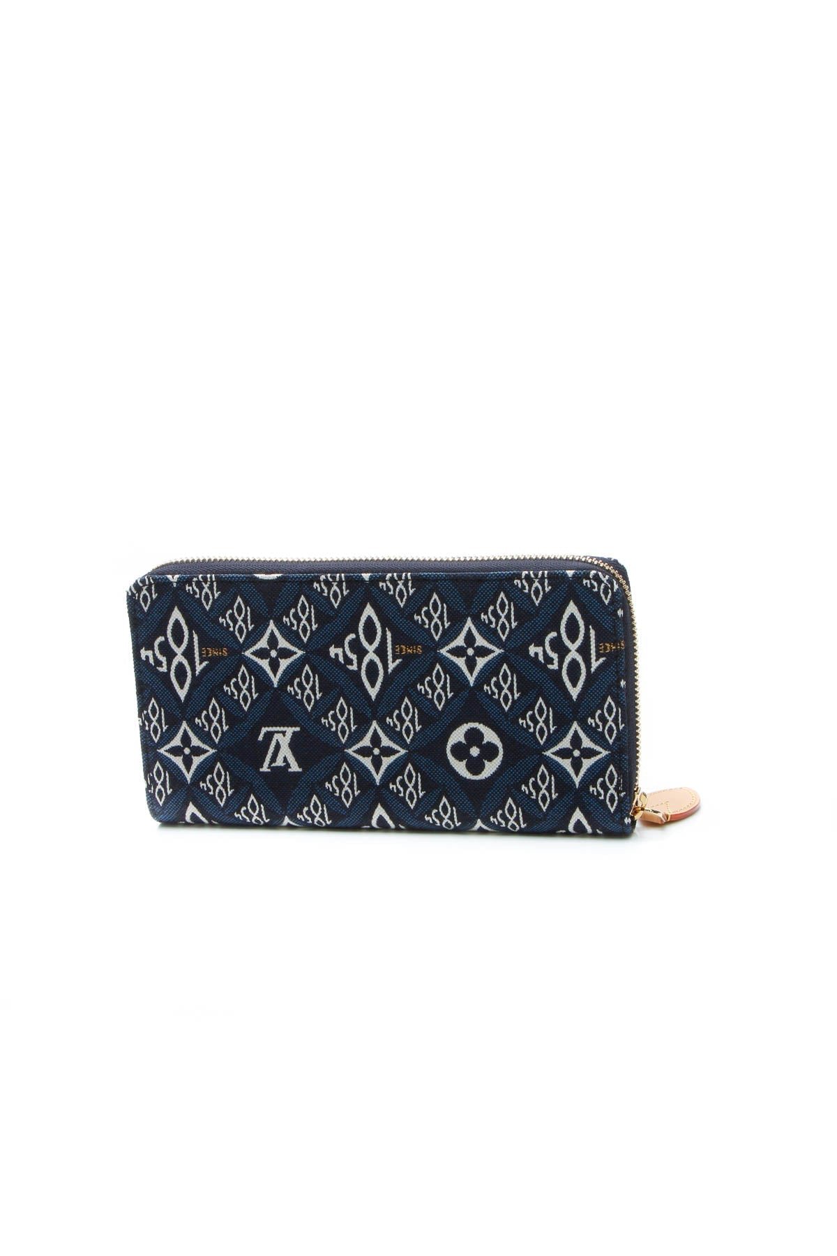 Since 1854 Zippy Wallet - Blue Jacquard - Image 2