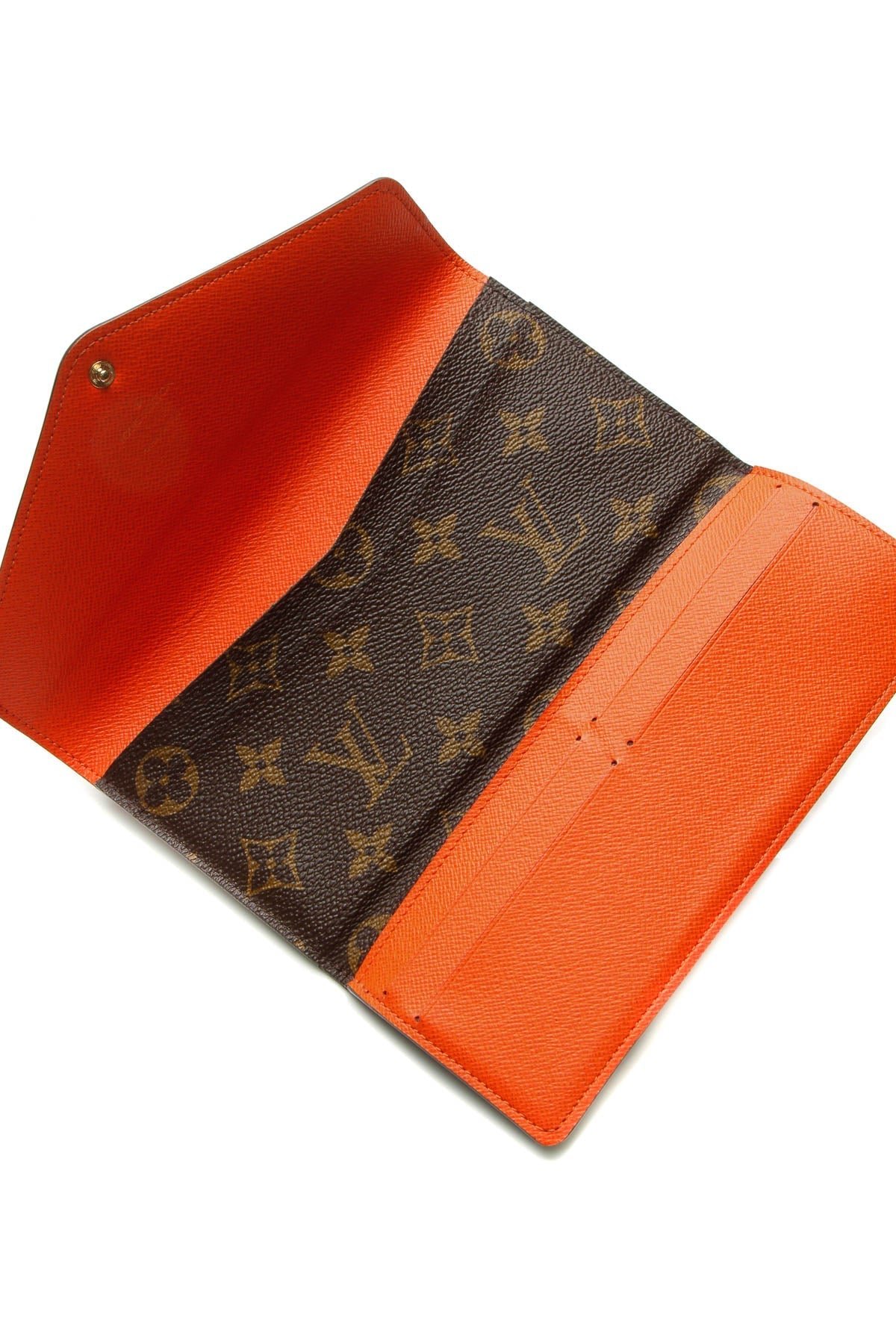 Josephine Wallet - Monogram/Orange - Image 5