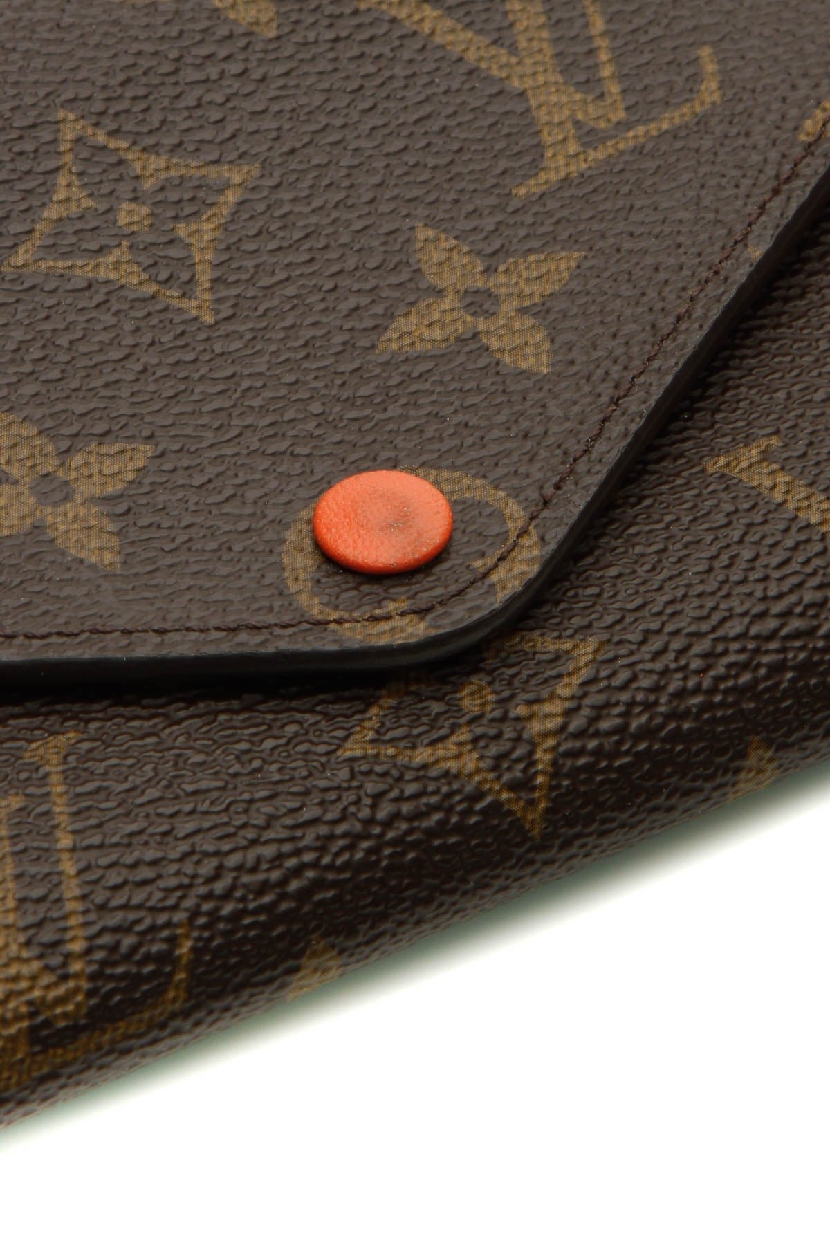 Josephine Wallet - Monogram/Orange - Image 4