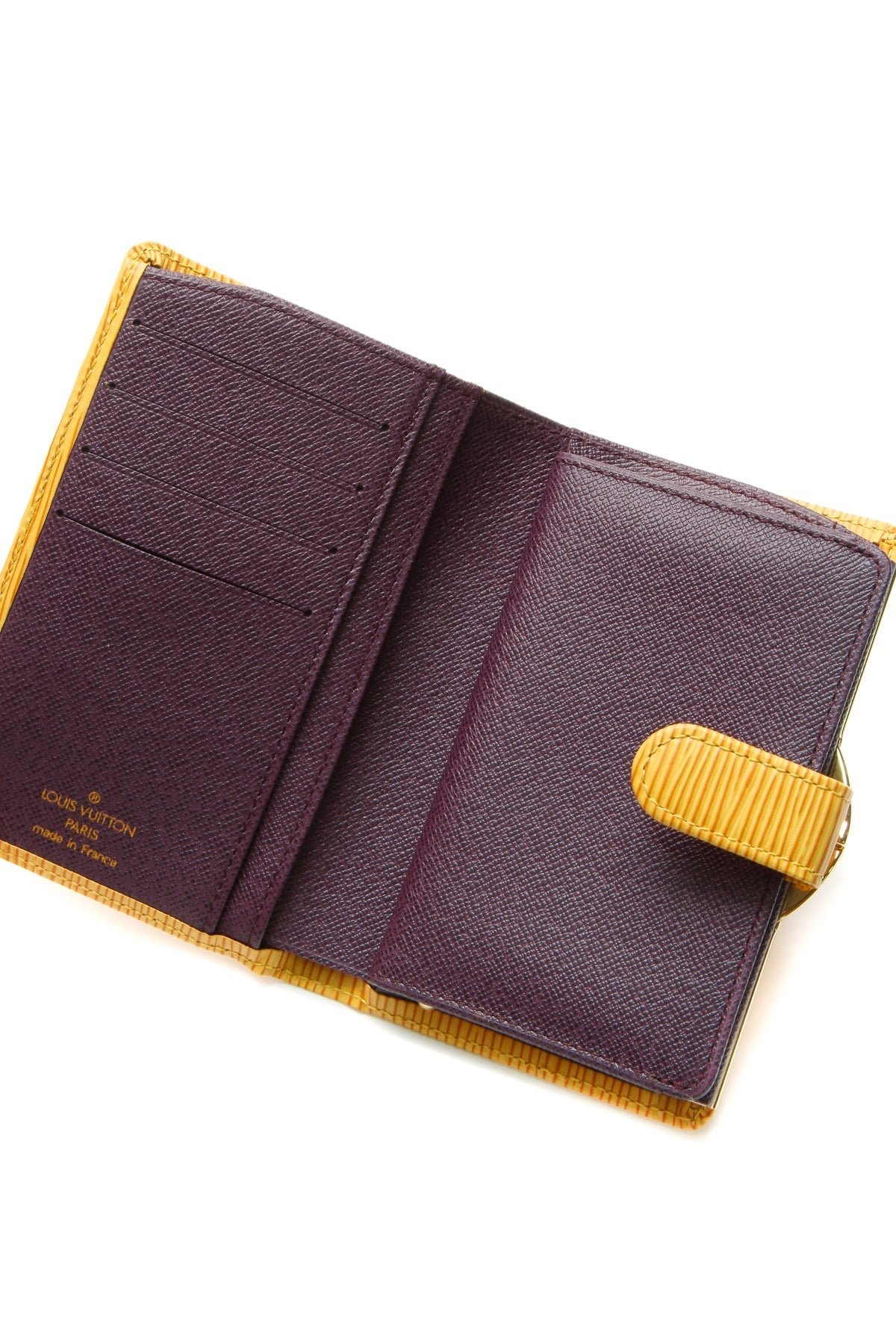 Vintage Epi Portefeuille Vienoise Wallet - Mandarin - Image 5