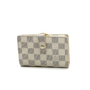 Portefeuille Viennoise French Wallet - Damier Azur