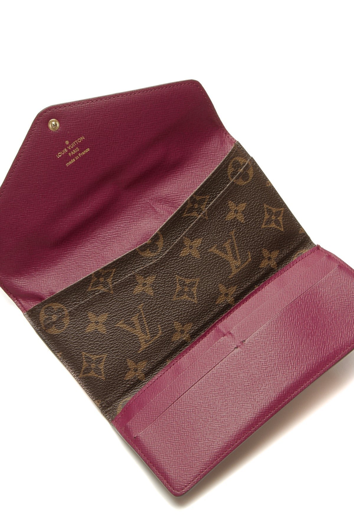 Josephine Wallet - Monogram/Fuchsia - Image 6