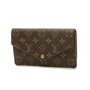 Jeanne Wallet - Monogram/Fuchsia