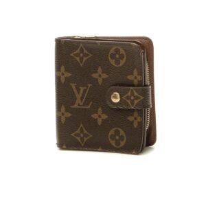 Compact Zip Wallet - Monogram