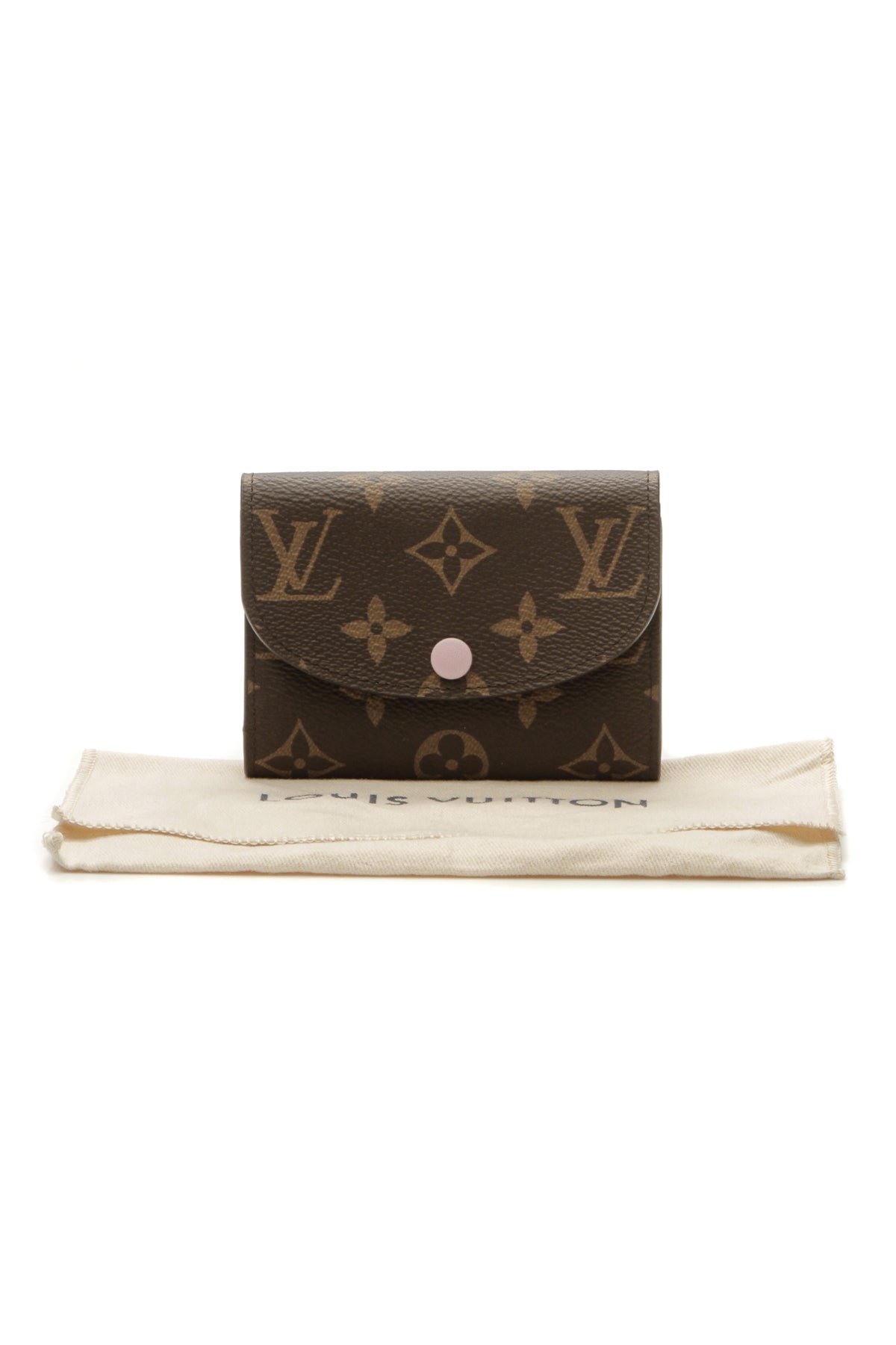Rosalie Coin Purse - Monogram/Rose Ballerine - Image 8