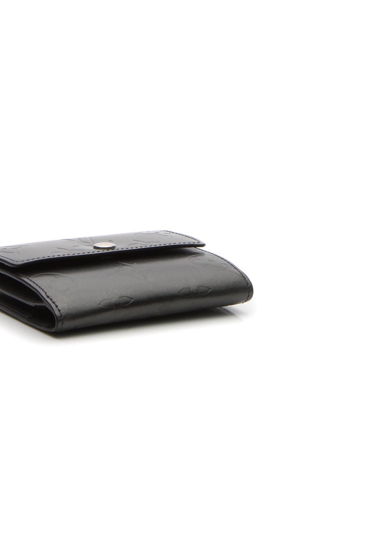 Monogram Mat Ludlow Compact Wallet - Charcoal - Image 3