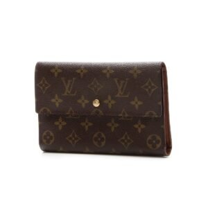 Vintage Passport Organizer Wallet - Monogram