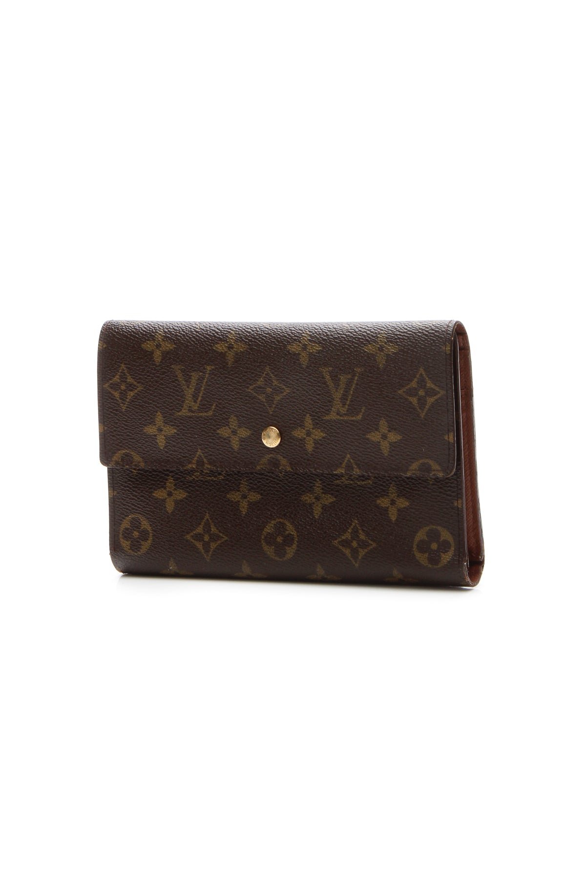 Vintage Passport Organizer Wallet - Monogram