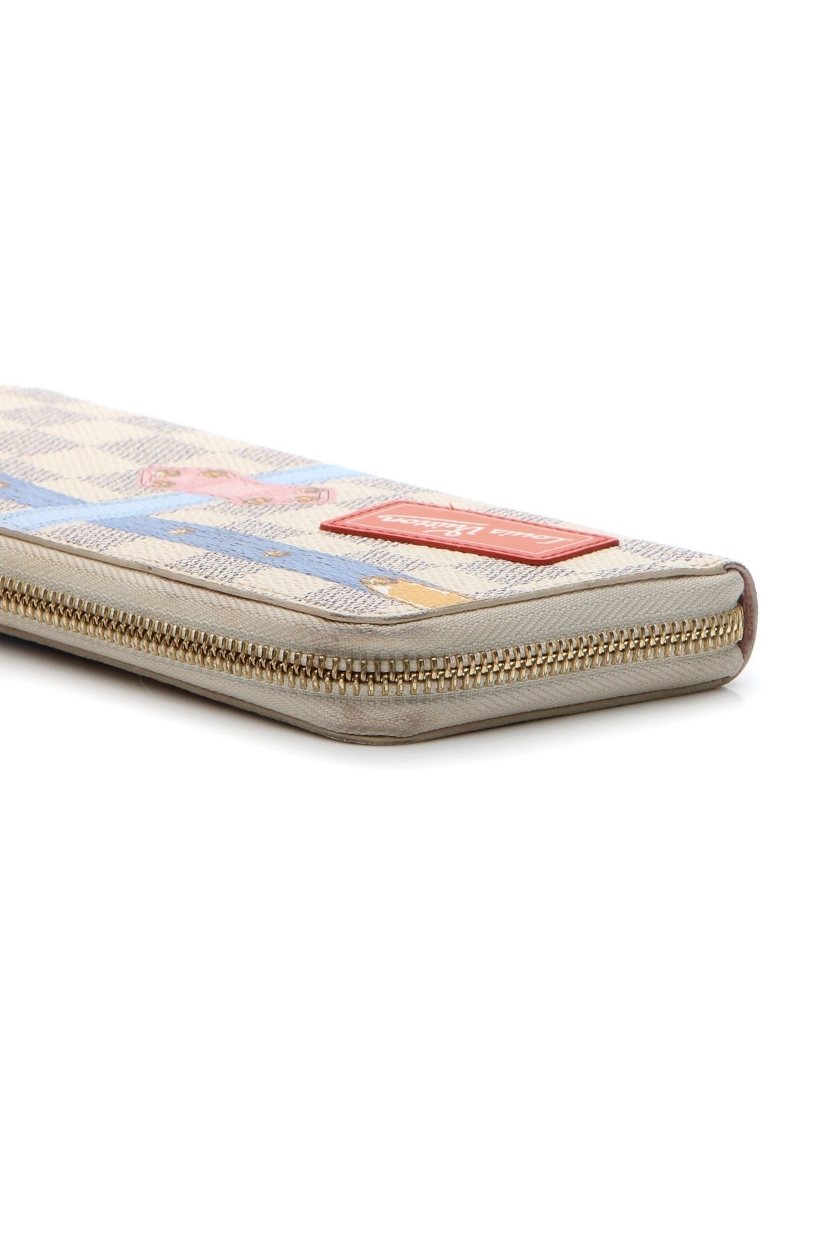 Summer Trunks Clemence Wallet - Damier Azur - Image 5