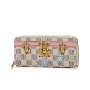 Summer Trunks Clemence Wallet - Damier Azur