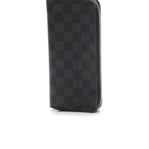 Vertical Zippy Wallet - Damier Graphite