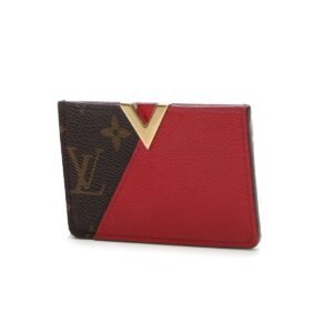 Kimono Card Holder - Monogram/Red