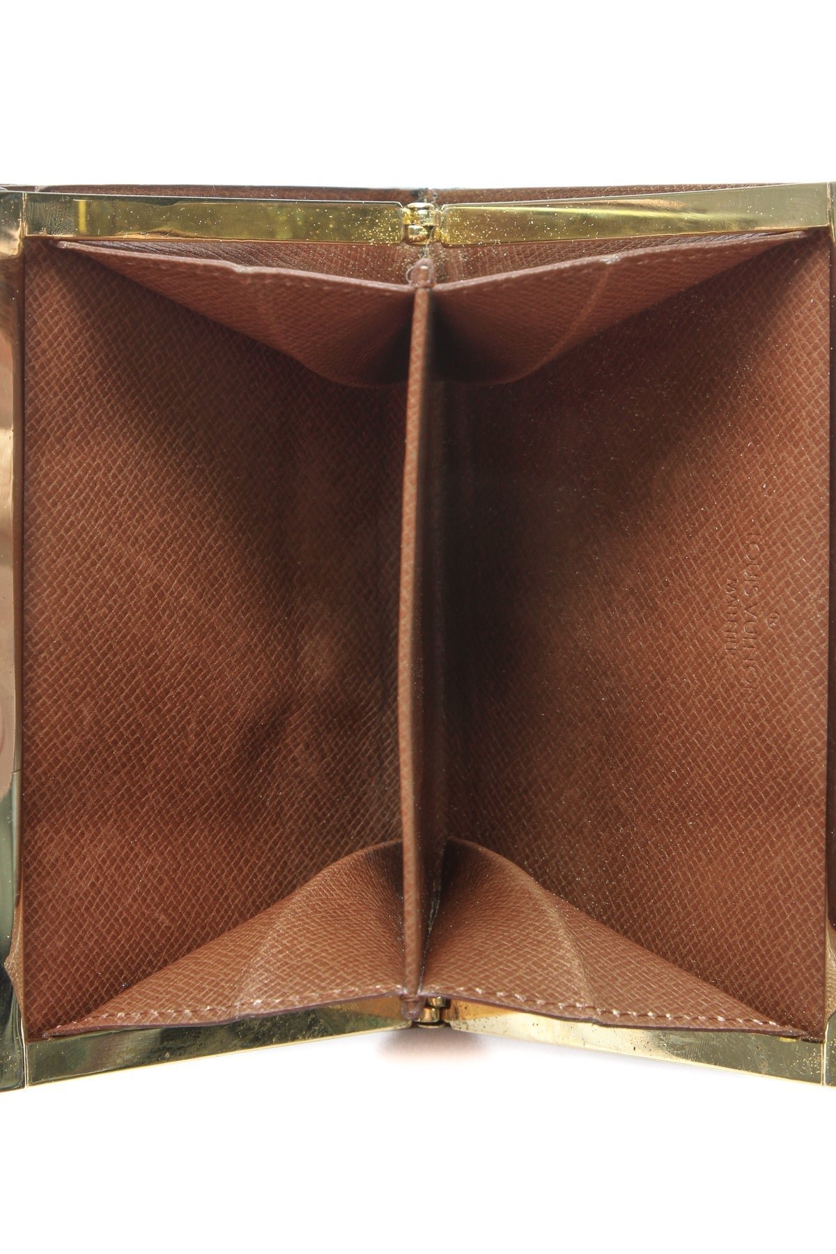 Vintage Kiss Lock Coin Purse - Monogram - Image 4