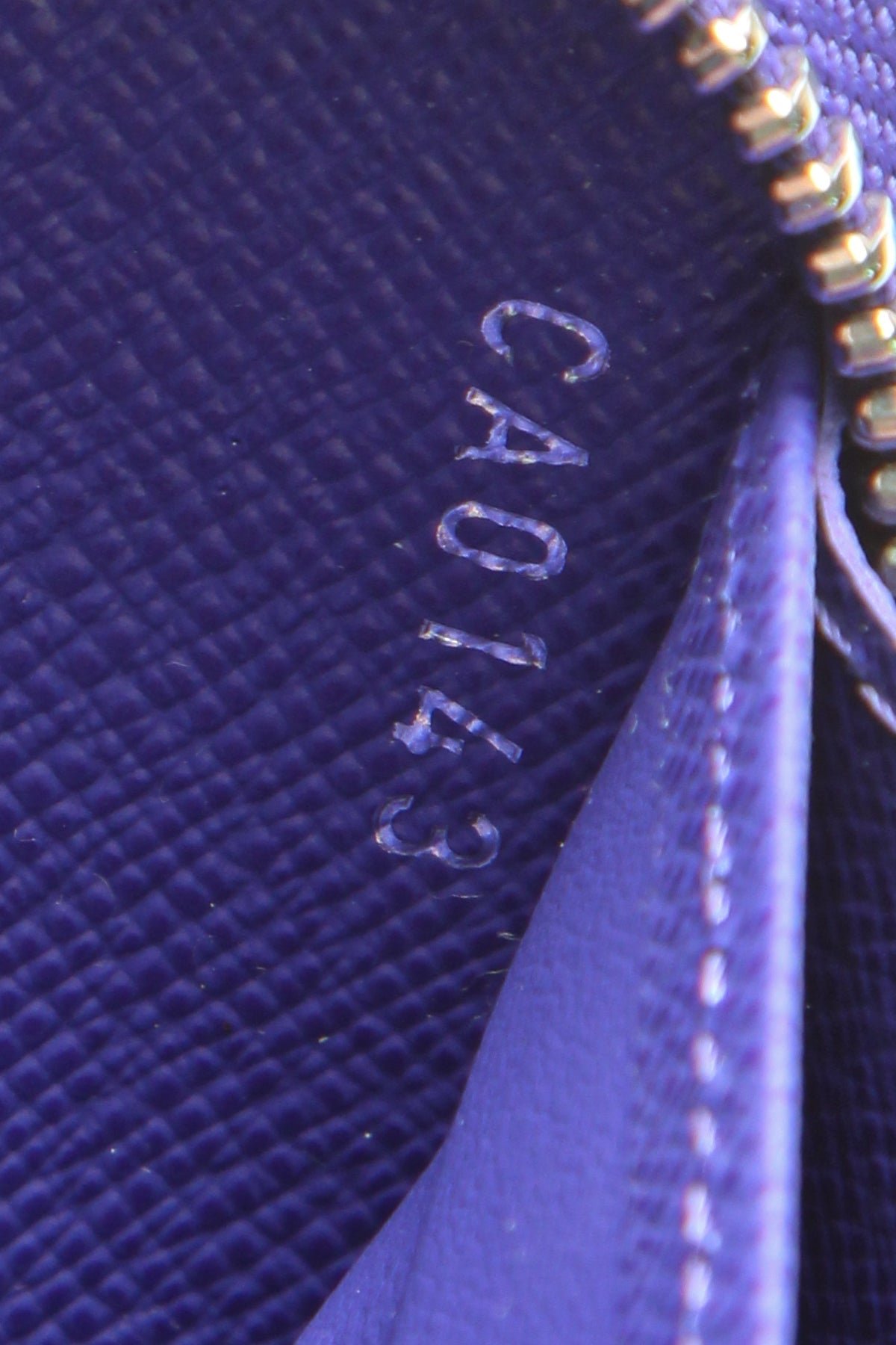 Epi Zippy Wallet - Figue - Image 9