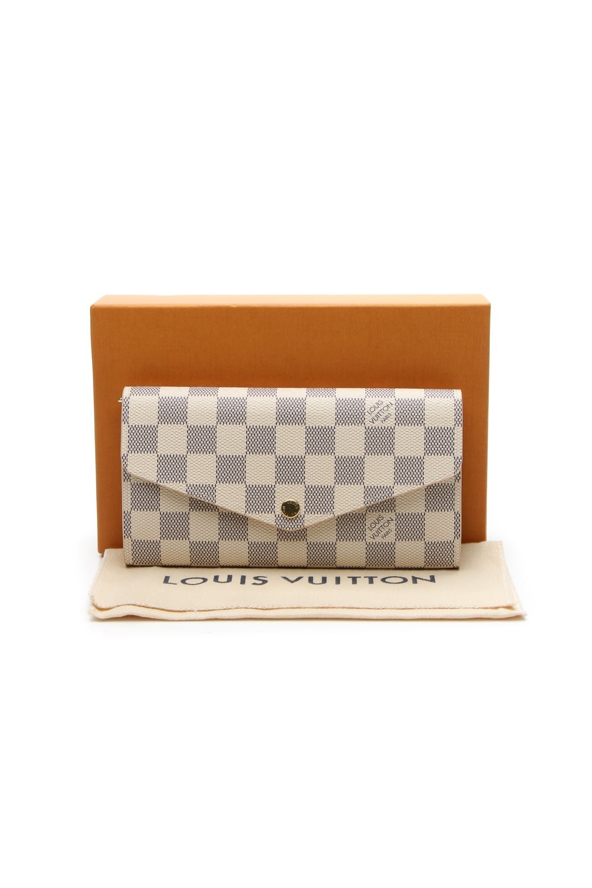Sarah Wallet - Damier Azur - Image 7