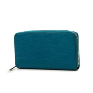 Epi Zippy Wallet - Cyan