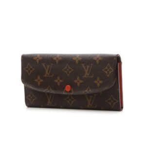 Emilie Wallet - Monogram/Piment