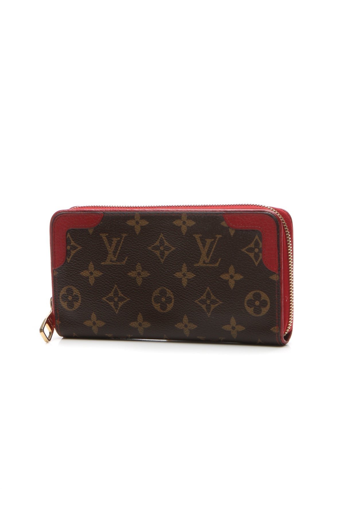 Retiro Zippy Wallet - Monogram/Cerise