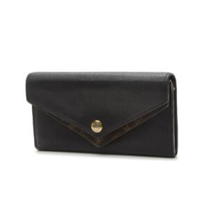 Double V Wallet - Black/Monogram