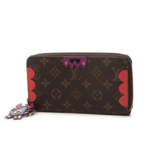 Totem Zippy Wallet - Flamingo Monogram