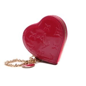 Vernis Heart Coin Purse - Rose Indian