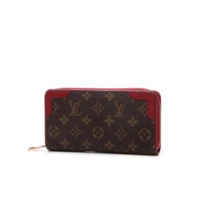 Retiro Zippy Wallet - Monogram/Cerise