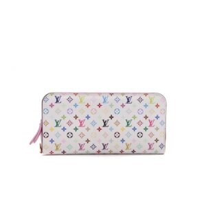 Insolite Wallet - White Multicolore Monogram