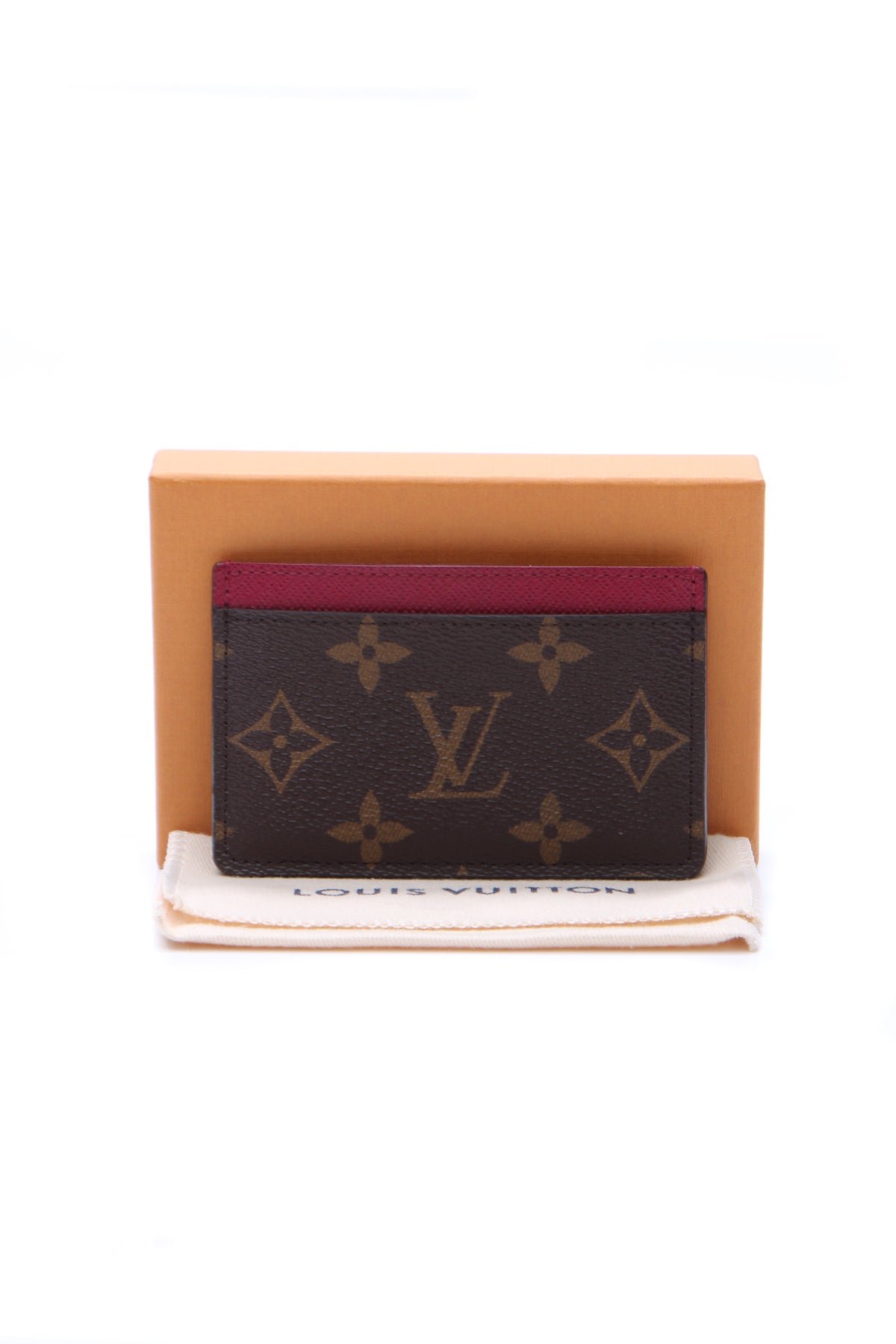 Card Holder - Monogram/Fuchsia - Image 5