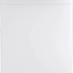 GE – 2.8 Cu. Ft. Top Load Washer – White/black