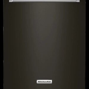 KitchenAid – Top Control Built-In Dishwasher with Stainless Steel Tub, FreeFlex Third Rack, 44dBA – Black stainless steel