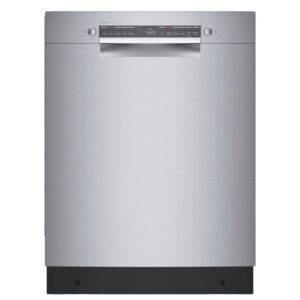 Bosch 300 Series 24″ Stainless Steel Built in Dishwasher-SGE53B55UC