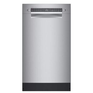 Bosch – 300 Series 18″ ADA Front Control Built-In Dishwasher with 3rd Rack